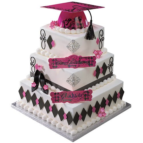 Day 158/365 Graduation Cake 3 Quarters Today