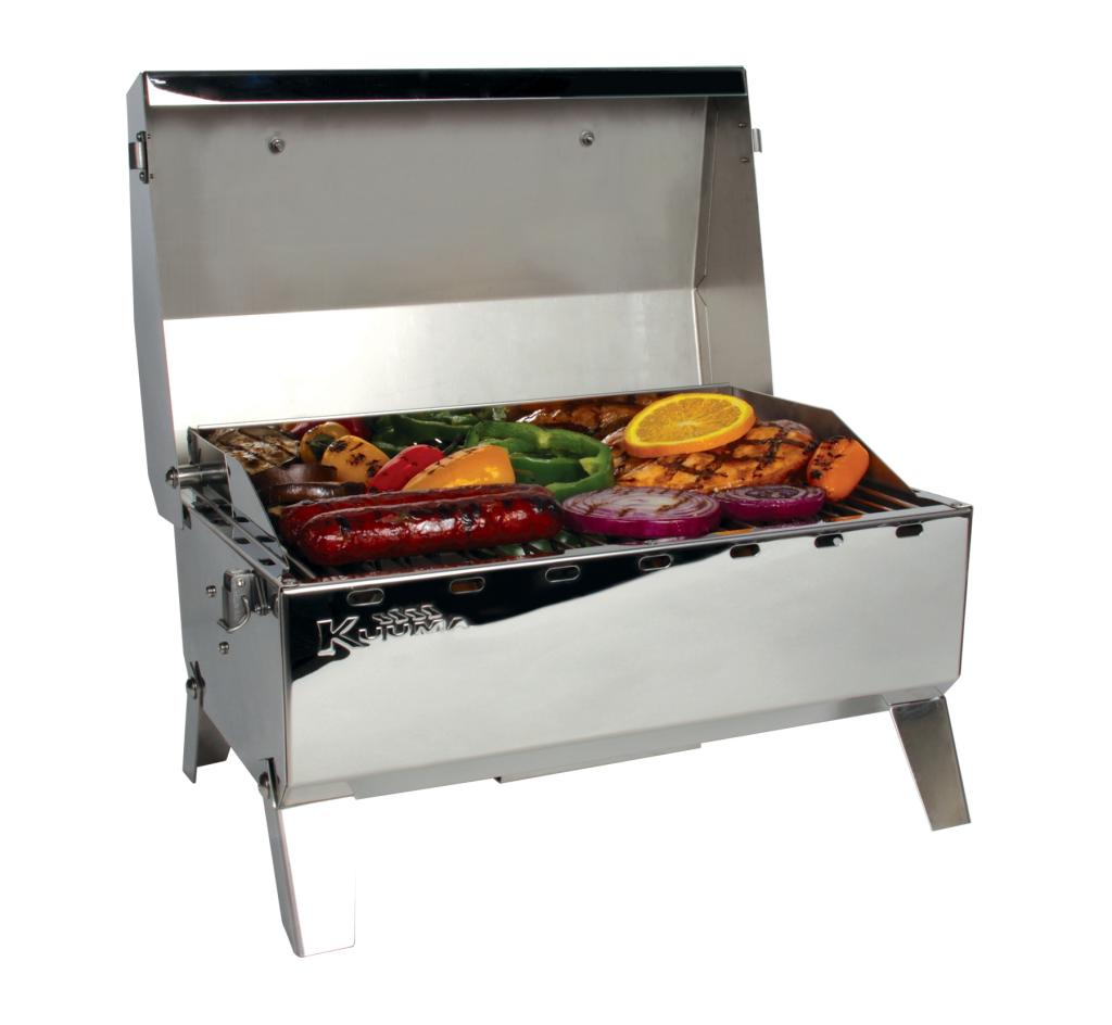NEW Portable Propane Gas Grill & Storage Bag Stainless Steel Outdoor