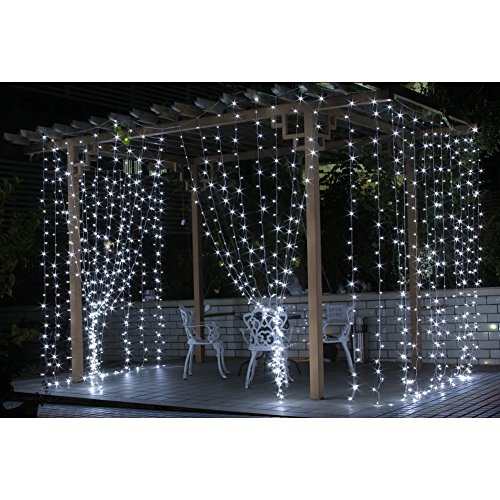 LED Canopy Tent Fairy String Lights Lighting Curtain Outdoor Party