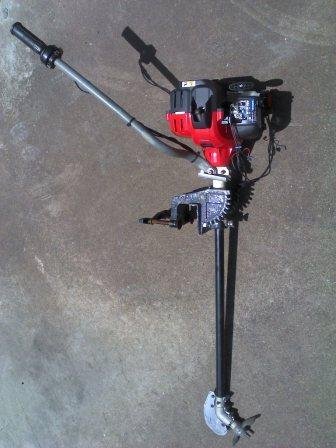 Boat Motor: Weedeater Boat Motor Kit