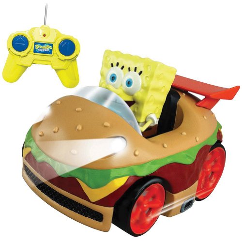 NKOK Remote Control Krabby Patty Vehicle with Spongebob shopswell