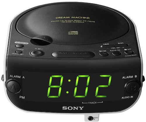Discount Sony ICFCD815 Dream Machine Dual Alarm Clock CD Player with AM