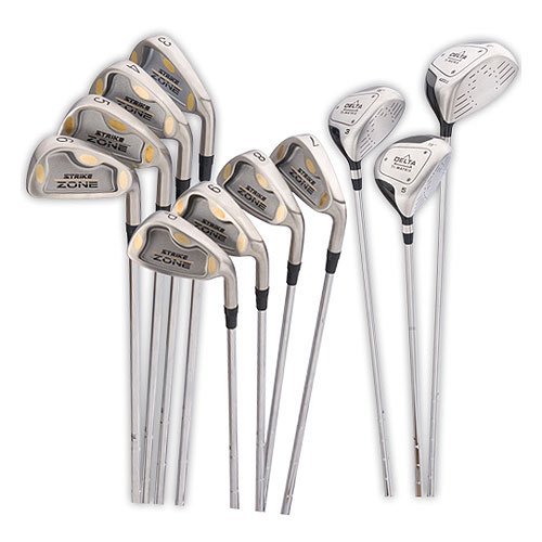 Delta Golf Mens Right Hand 11 Piece Golf Club Set Mary C. Hunttio