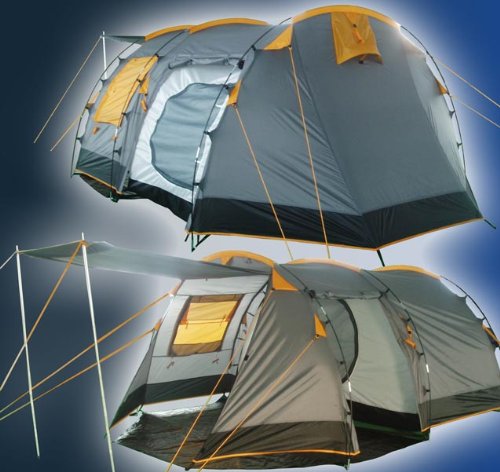 4Pers Camping Automatik Schnellaufbau Zelt Modell ELECSA 3158 Zelt Test