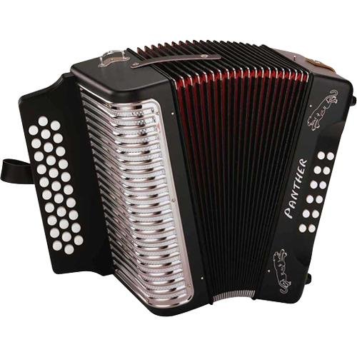 Accordions For Sale Cheap Hohner Panther GCF, Matte Black