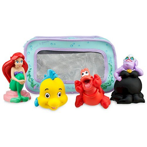 Disney Ariel Bath Toys for Baby Little Mermaid for tub play water fun