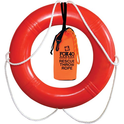 Fox 40 Marine Rescue Ring And Throw Bag Fox 40 THROW RINGS