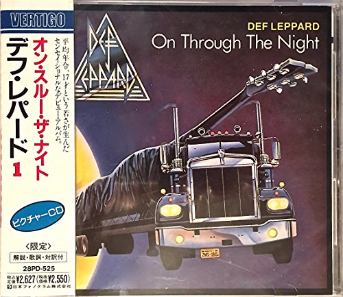 Def Leppard On Through The Night CD Covers