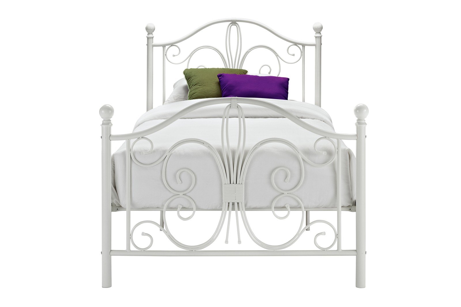 DHP Bombay Metal Bed, Twin, White eBay