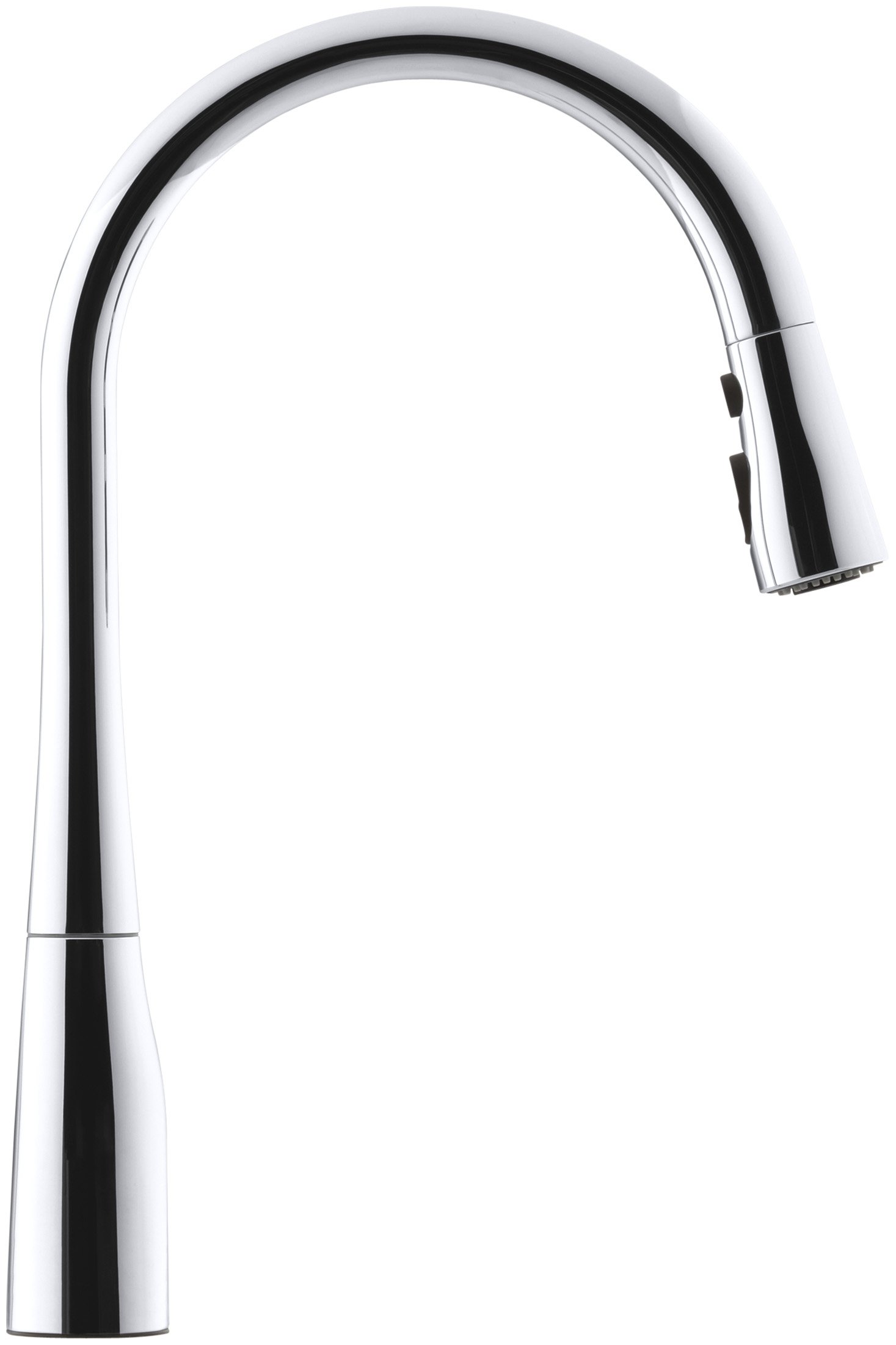KOHLER K596CP Simplice SingleHole Pulldown Kitchen Faucet, Polished