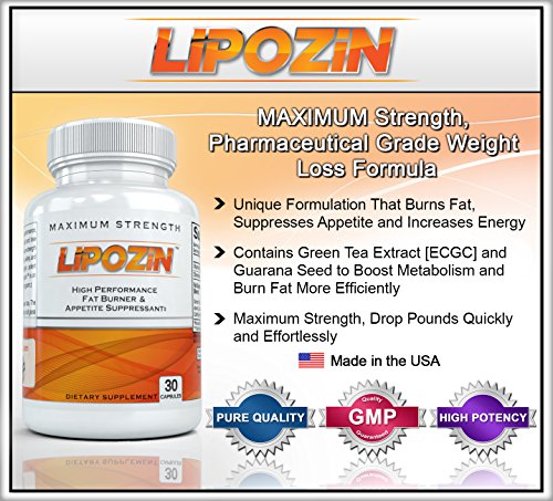 Lipozin Diet Pills Lose Weight Fast Burn Fat Quickly 30 Import It All