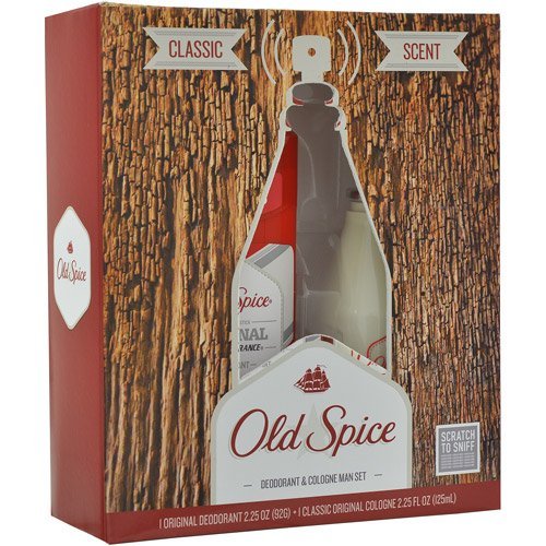 Old Spice Deodorant & Cologne Gift Set Men Perfume