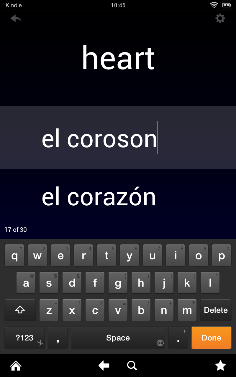 Flashcards Deluxe Appstore for Android