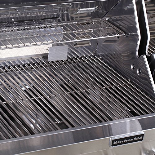 KitchenAid 44" Dual Lid Outdoor Gas Grill with Rotisserie Kit Home