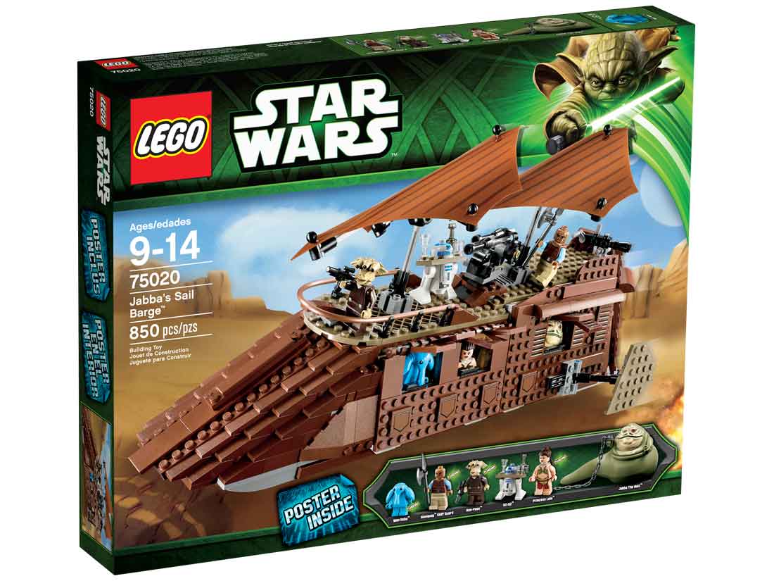 LEGO Star Wars Jabbas Sail Barge 75020 Toys & Games