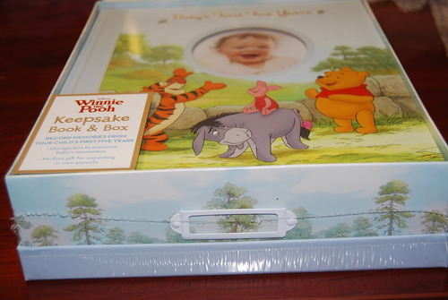 Disney Winnie the Pooh Baby's First Five Years (Keepsake Record Book