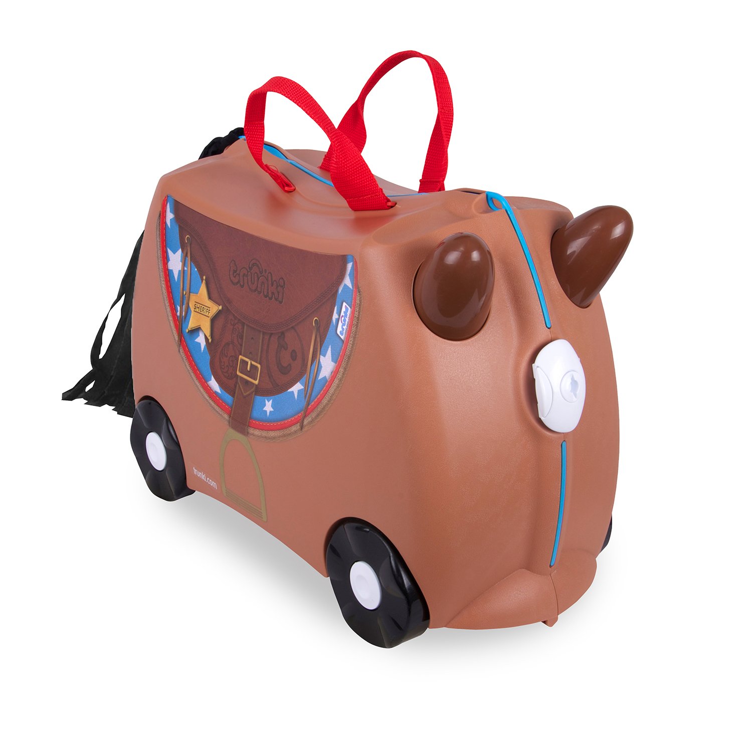 Trunki RideOn Suitcase Children's Luggage 18 Liters Brown eBay