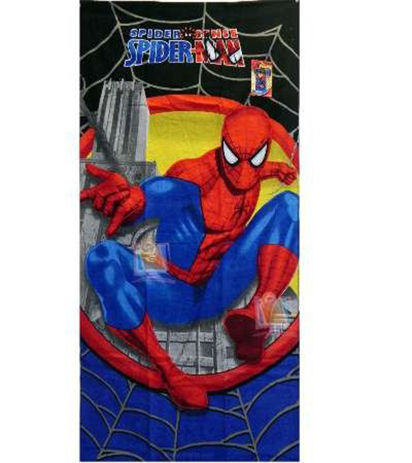 Boy's Spiderman Beach Towel28Wx58L