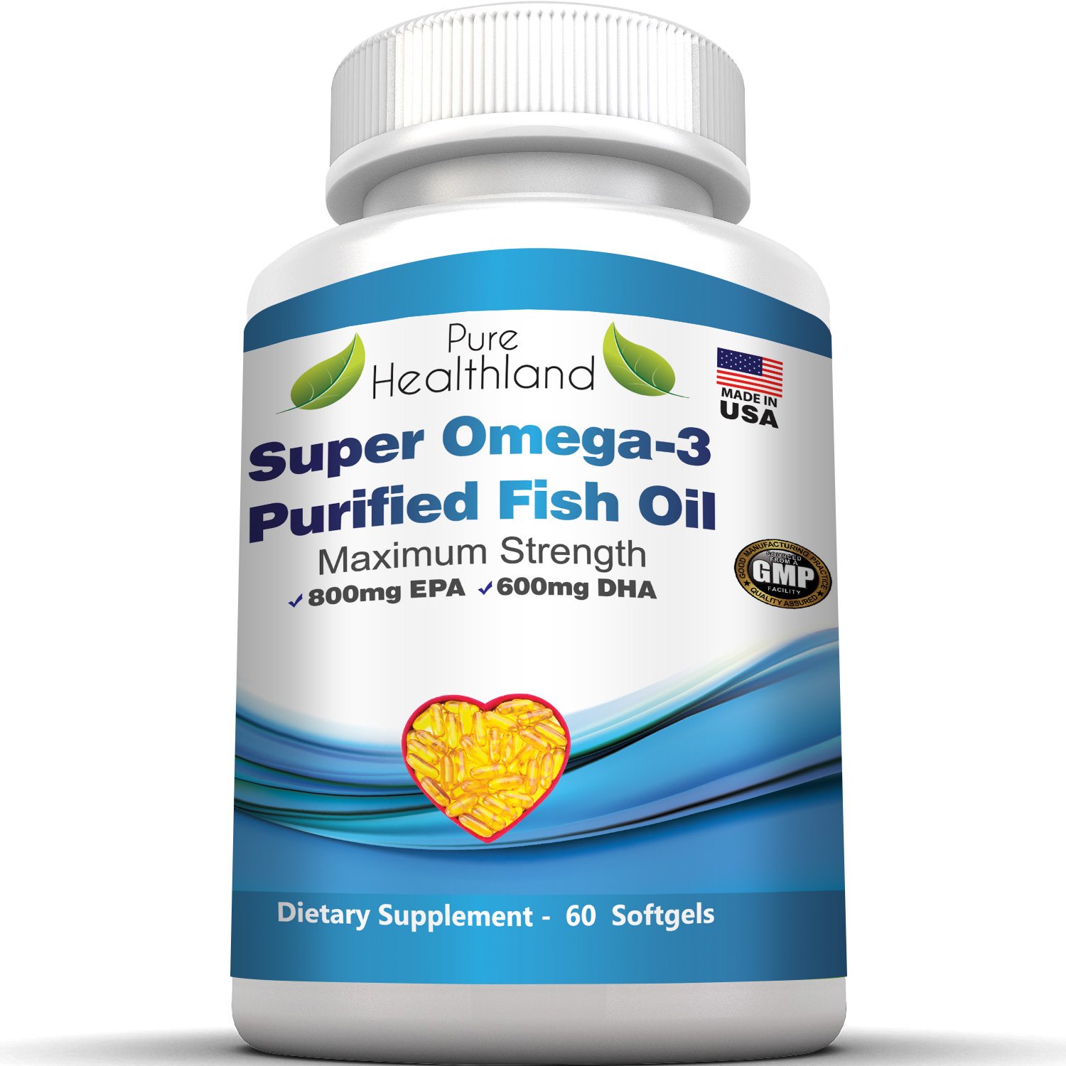 Omega3 Fish Oil Softges Triple Strength EPA DHA Essential Fatty Acids Burpless eBay