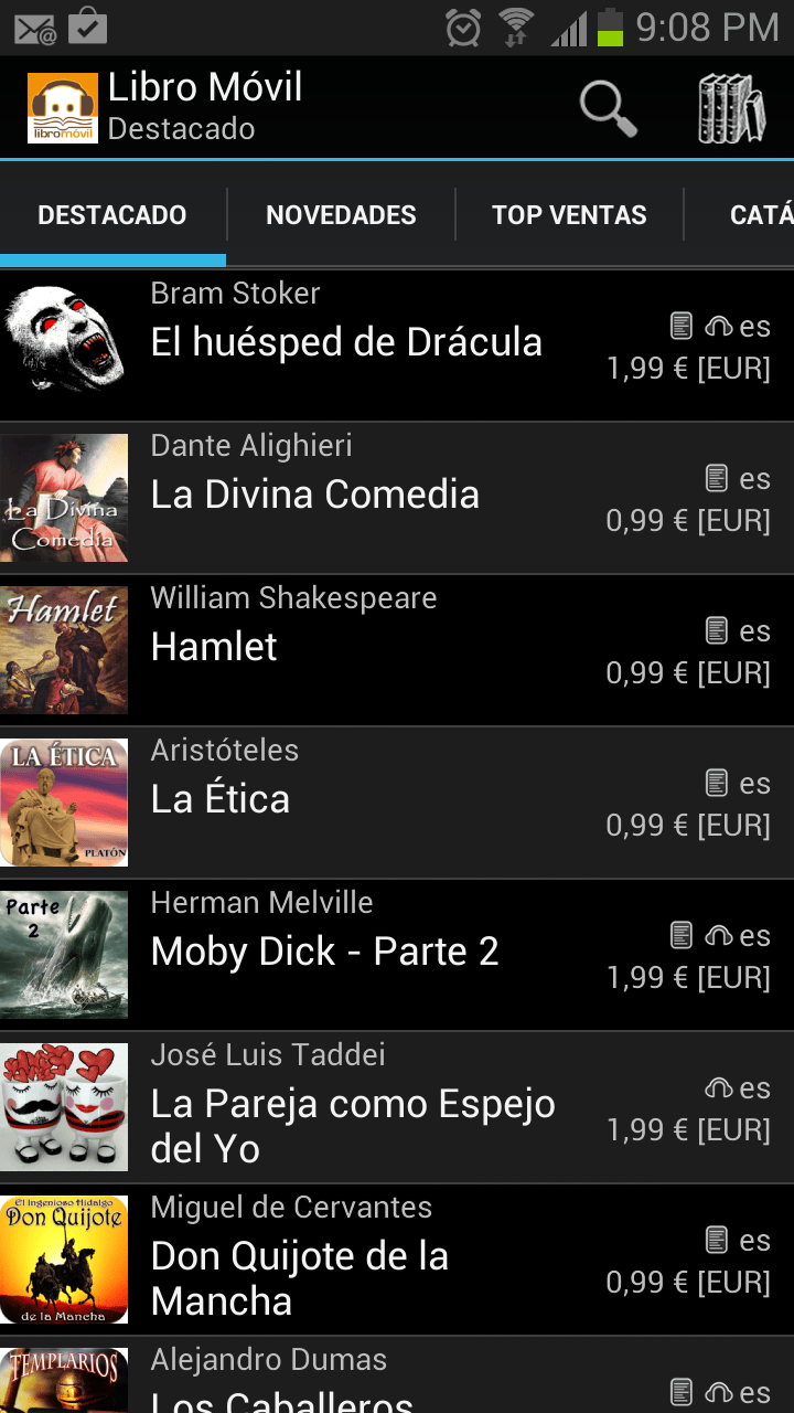 Libros y Audiolibros en Español Appstore for