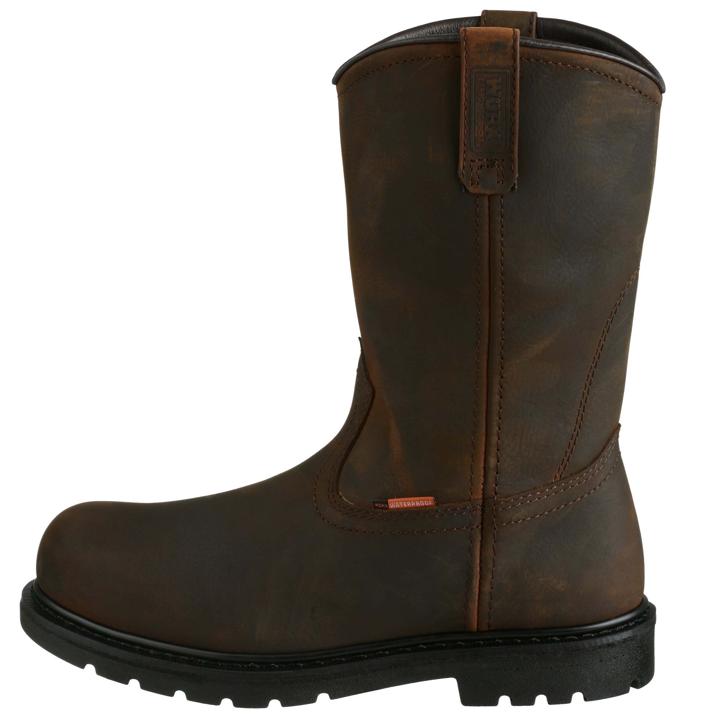 Galleon WORX By Red Wing Shoes Men's 5700 9" PullOn Steel Toe