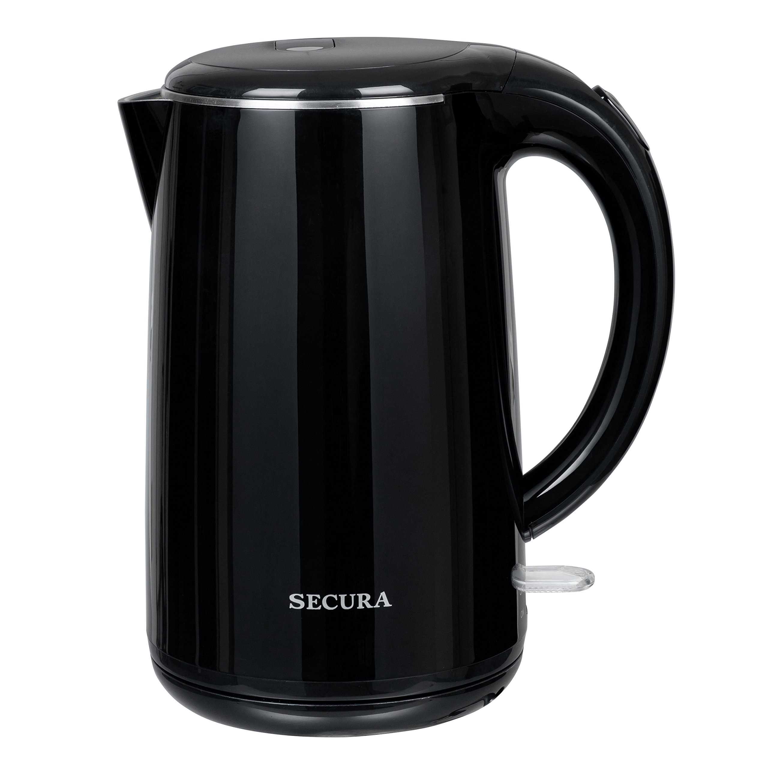 Secura 1.8 Quart Stainless Steel Cordless Electric Water Kettle Double