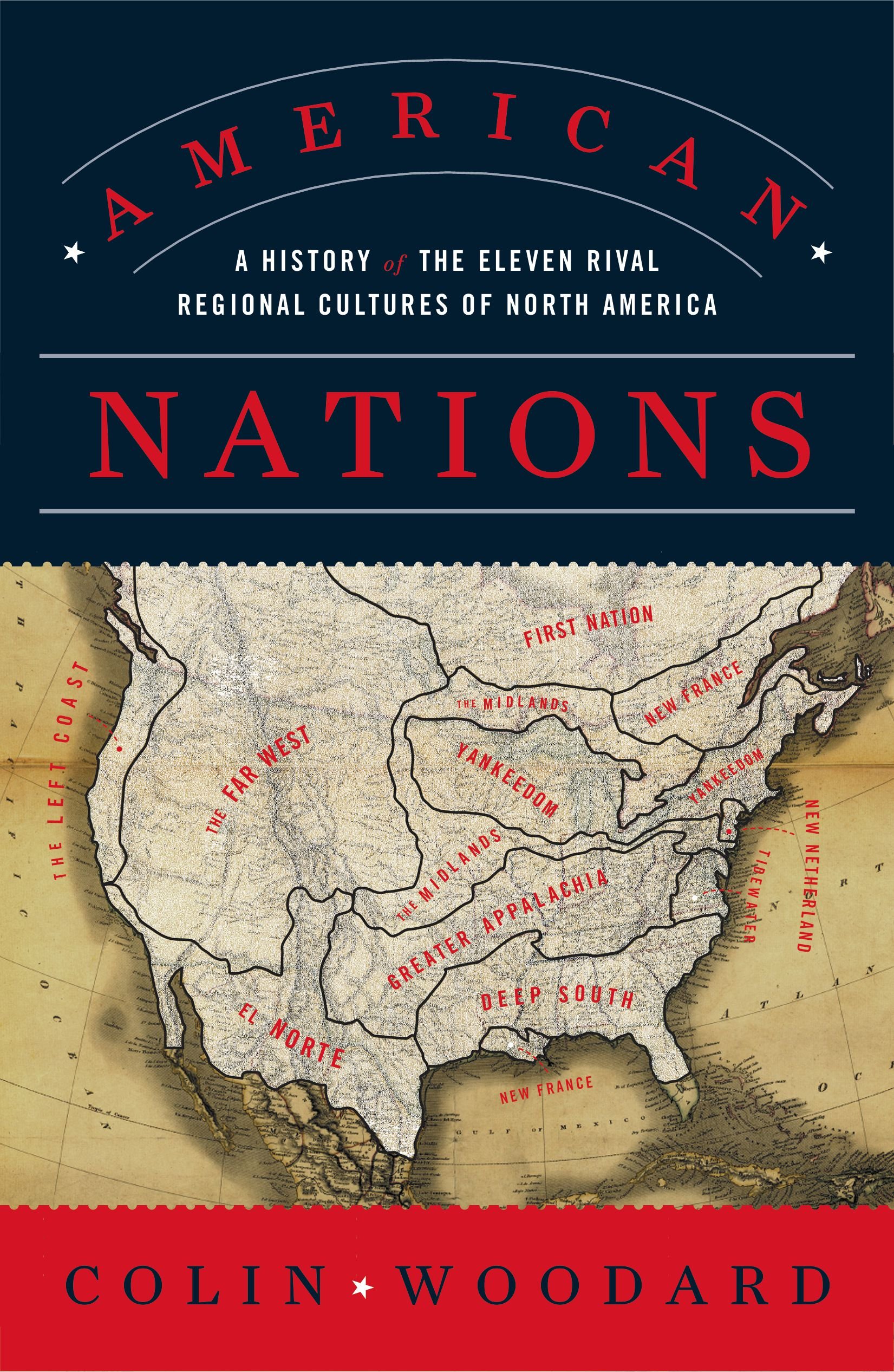 Hugin & Munin American Nations par Colin Woodard