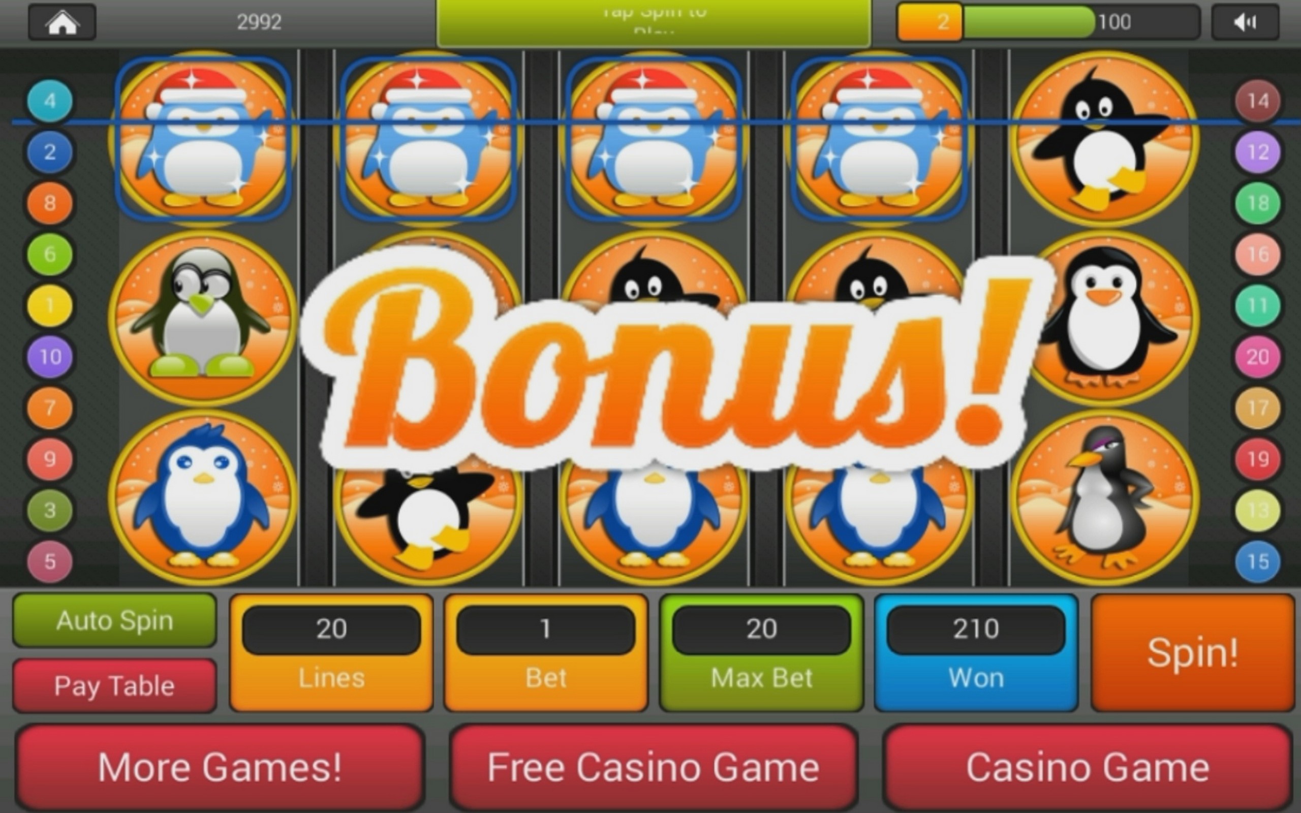 Penguin Winter Wonderland Casino Slots Best