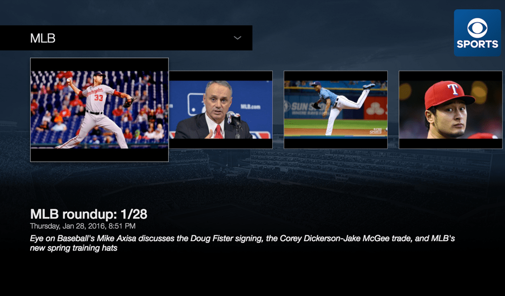 CBS Sports Appstore for Android