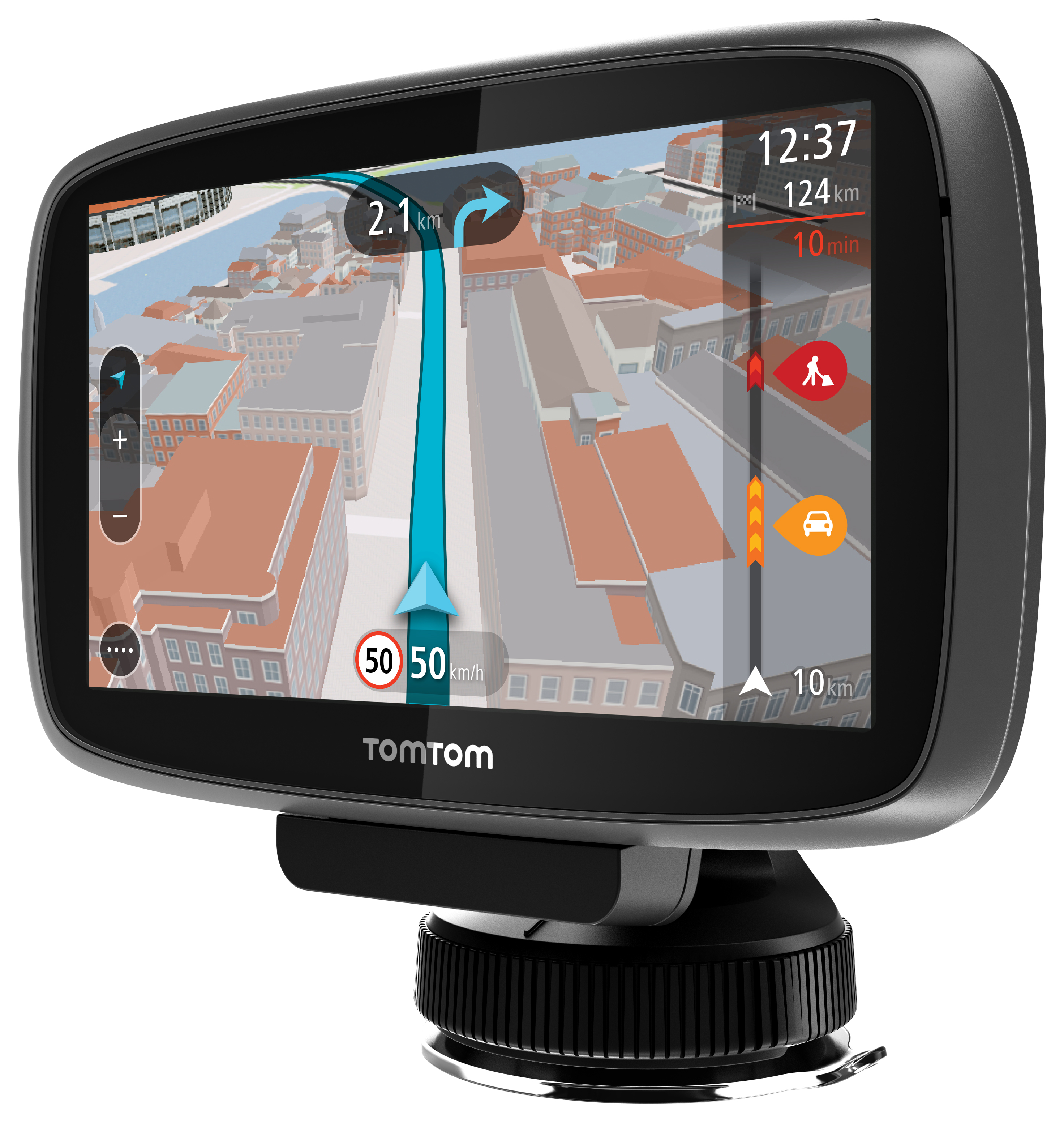 TomTom Go 500 M Europa 45 Länder XXL EU GPS Navi Lifetime Maps Tap&Go