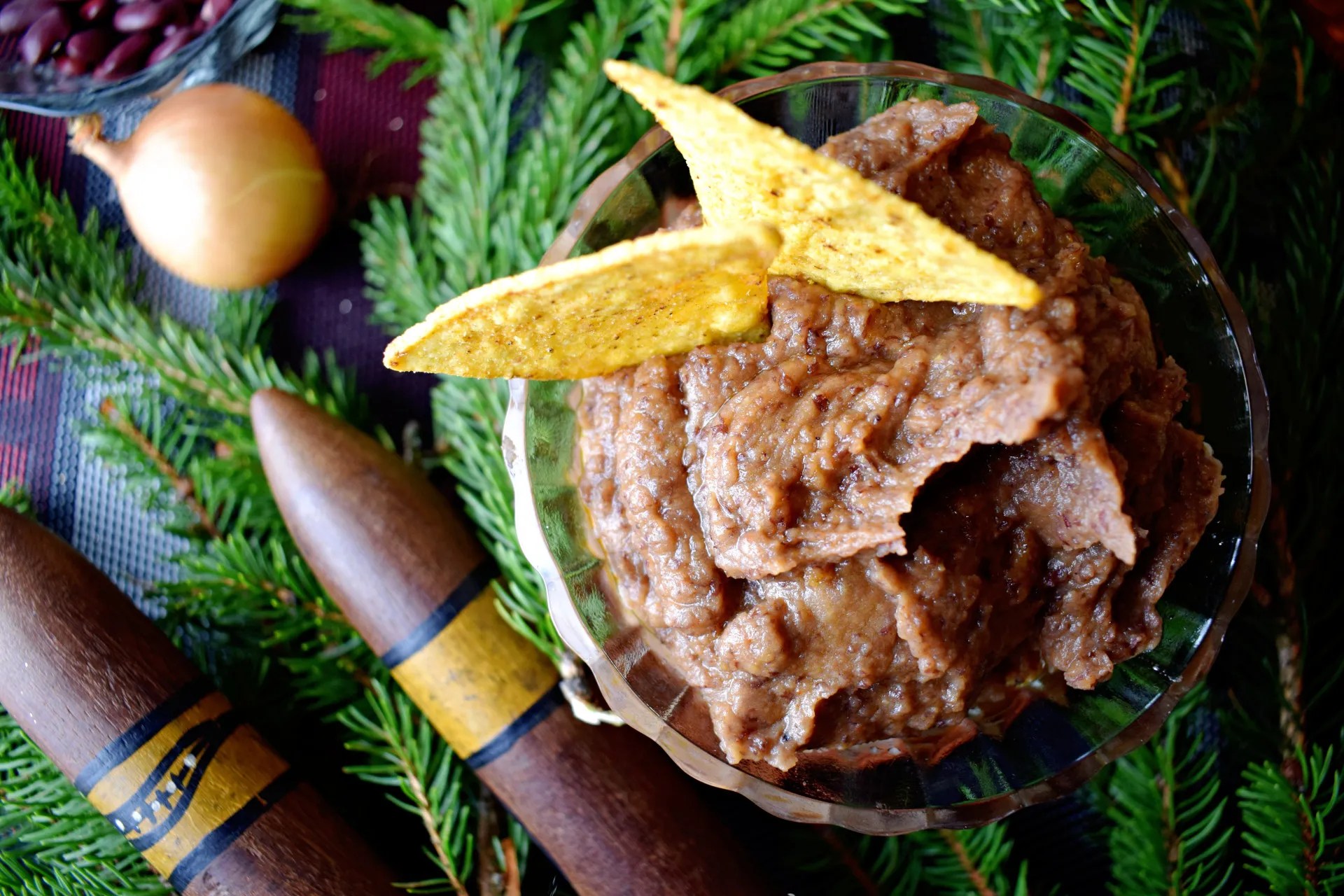 Classic Refried Red Kidney Beans (recipe, dip, tacos) • Edaqa's Kitchen