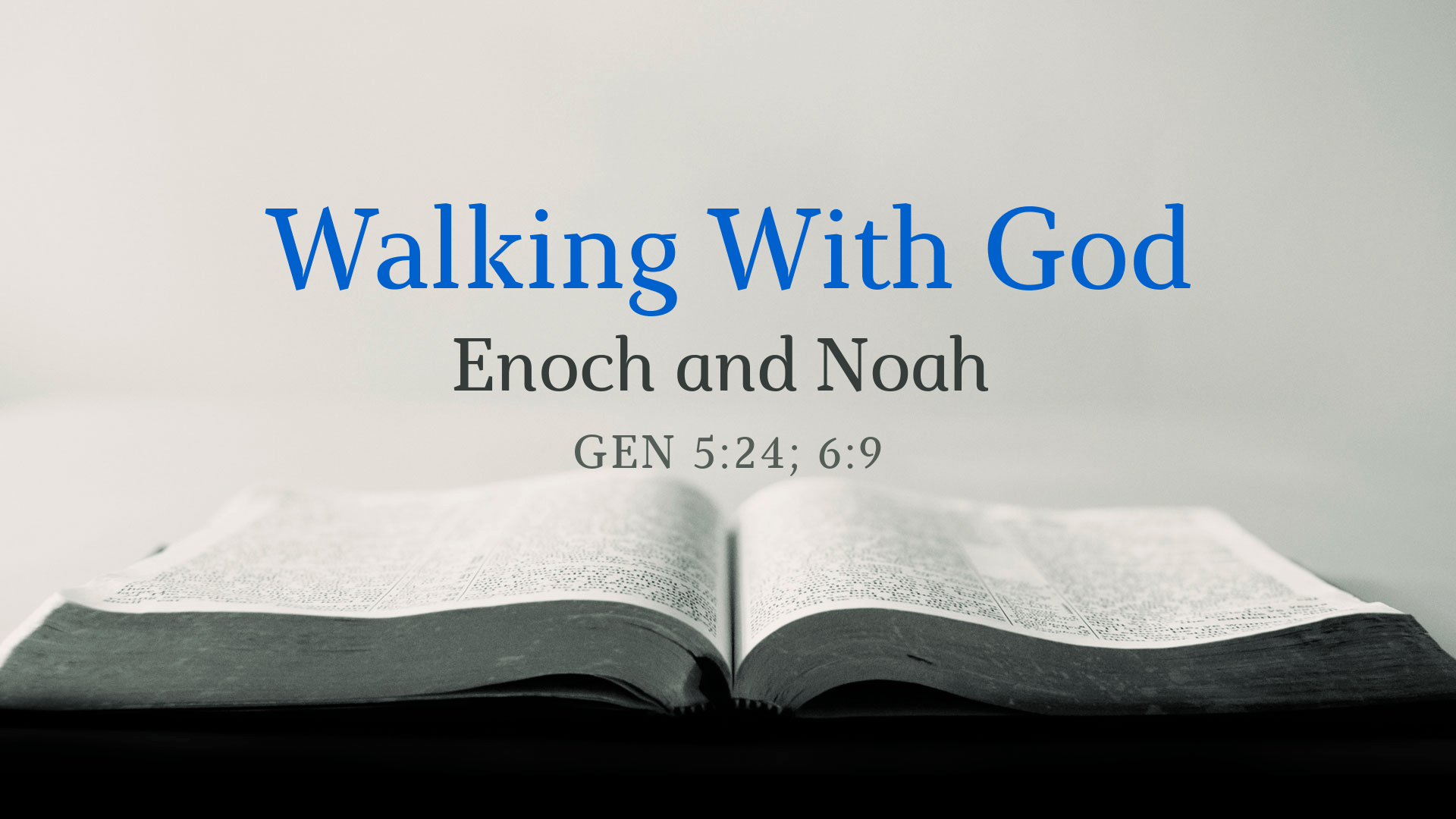 ENOCH WALKED WITH GOD Ed Arcton Ministries