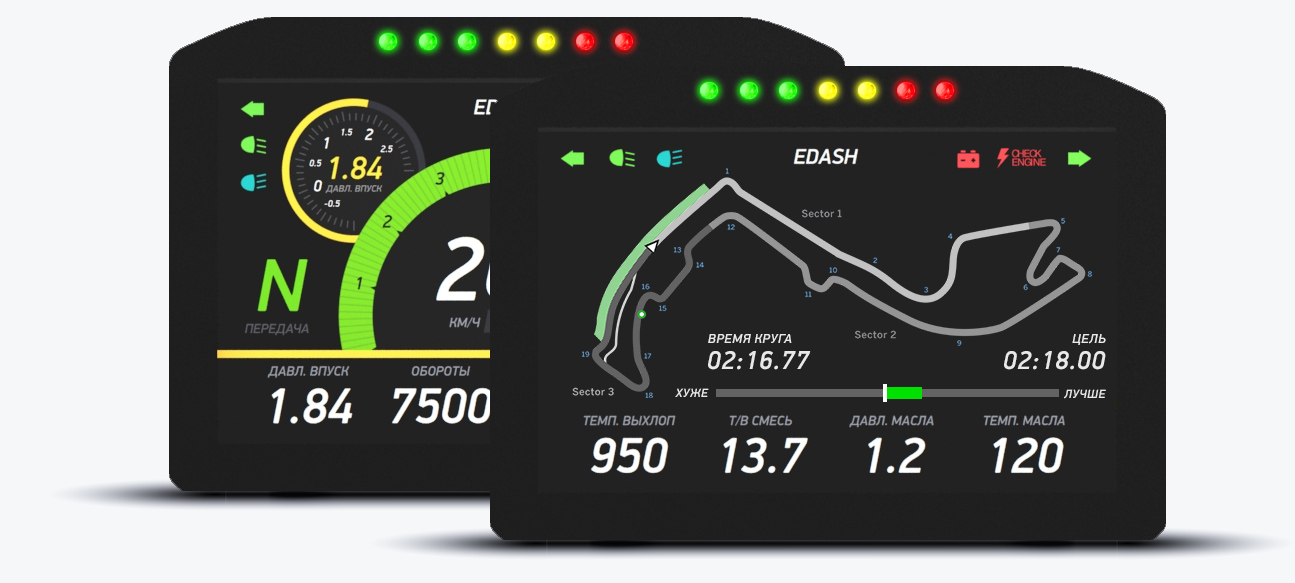 eDash - Электронная приборная панель