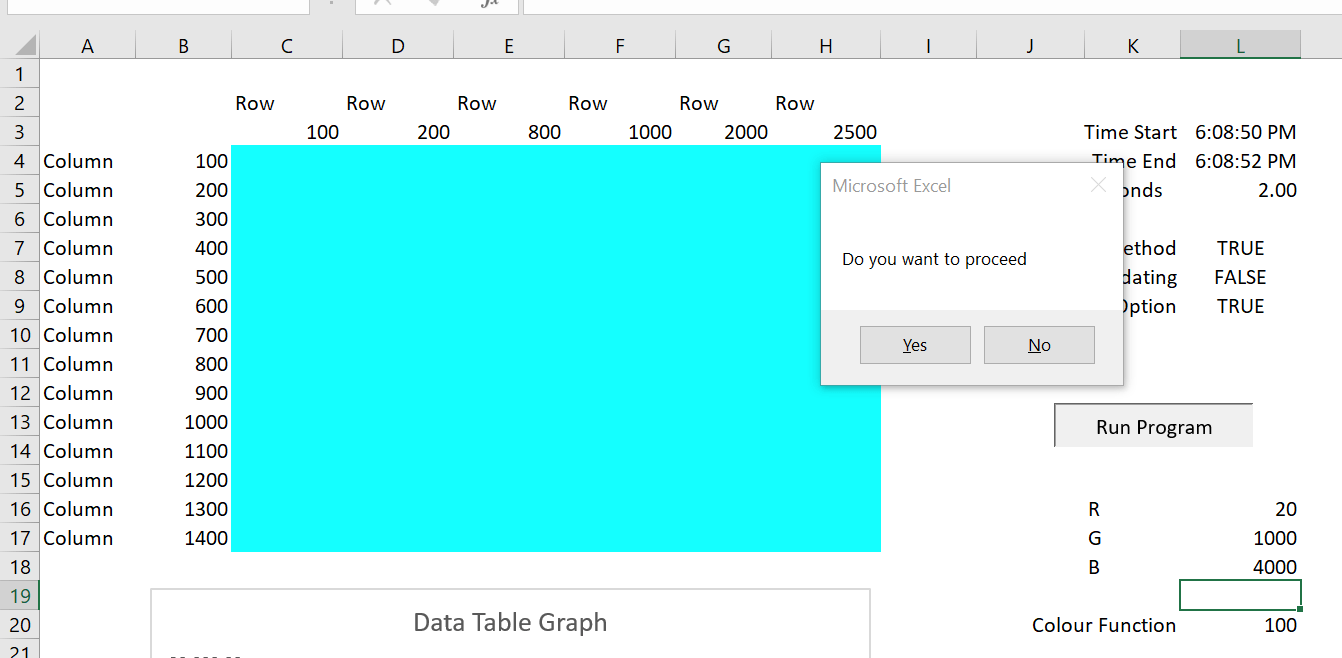 Data table in excel vba Word и Excel помощь в работе с программами