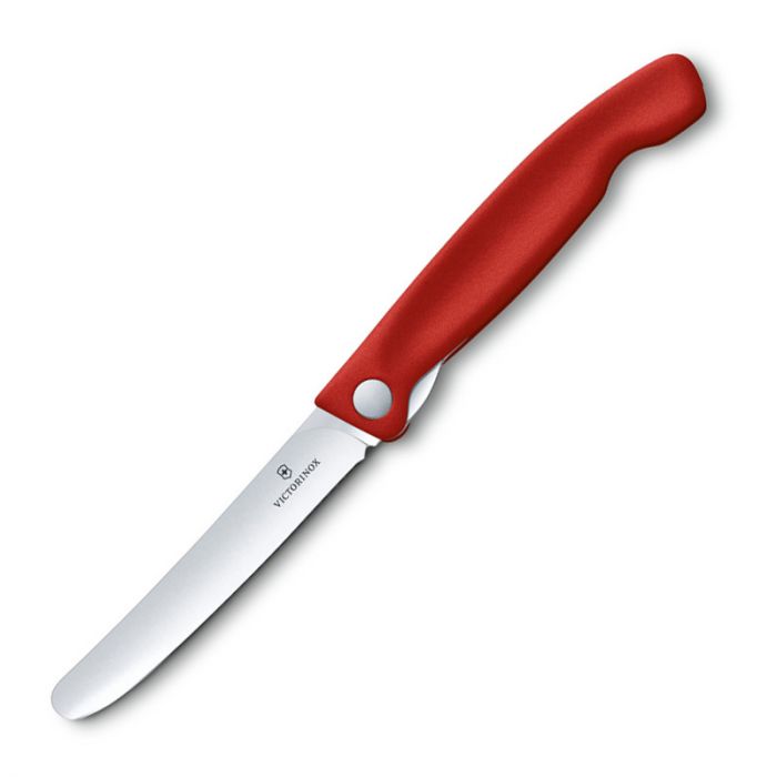 Victorinox Folding Steak Knife red/plain edge The EDC Solution