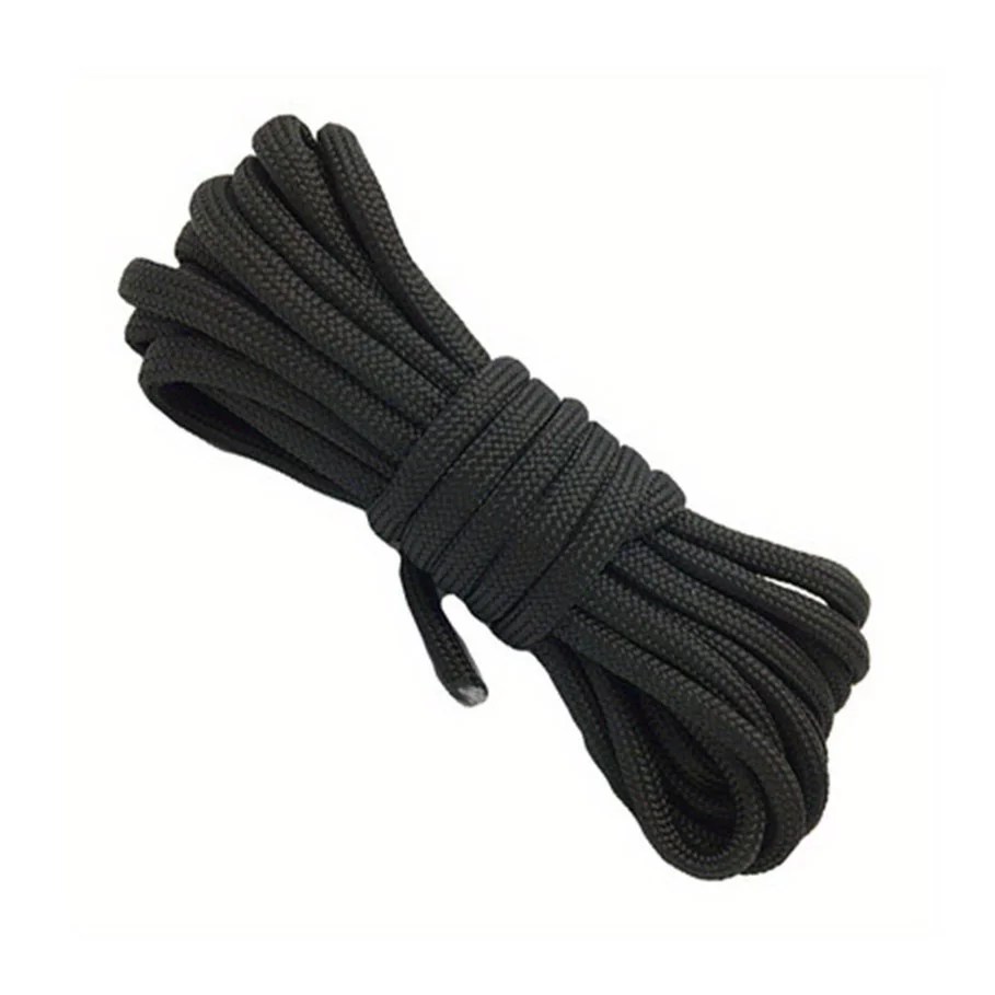 Nylon Black Paracord Rope EDC Warehouse