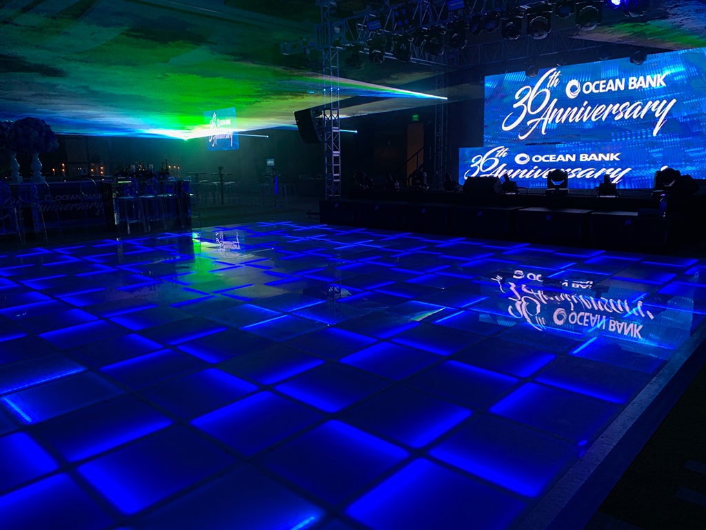 LED Dance Floor Rental Ft Lauderdale, Miami, West Palm Beach, South