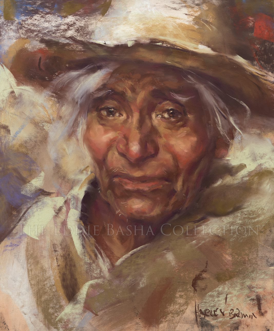 Harley Brown Pastel Portraits The Eddie Basha Collection