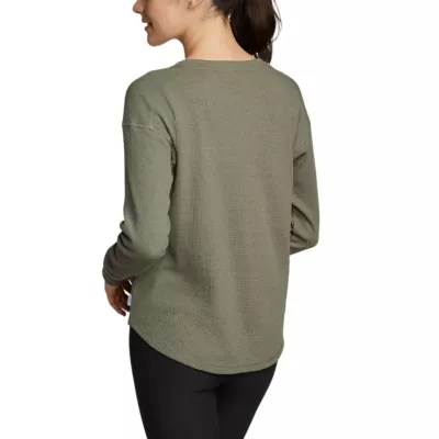 Eddie Bauer Women's Myriad Thermal VNeck eBay