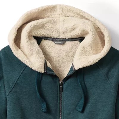 Eddie Bauer Women's Snow Lodge SherpaLined FullZip Sweatshirt eBay