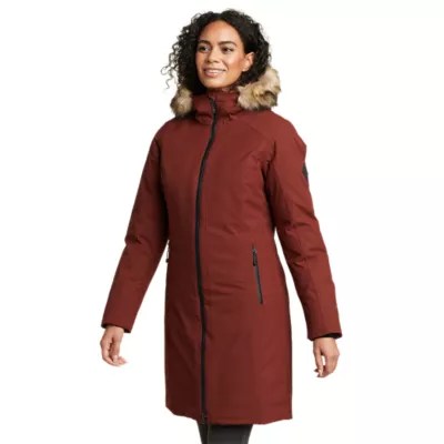 Women's Olympia Waterproof Down Stadium Coat Eddie Bauer