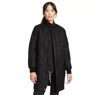 Women's Eddie Bauer Quilted Long Bomber Eddie Bauer