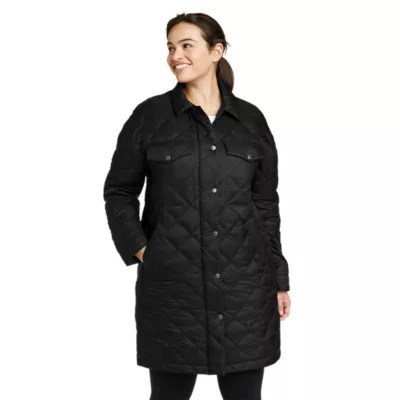 Women's Blyn Quilted Shirt Jac Eddie Bauer