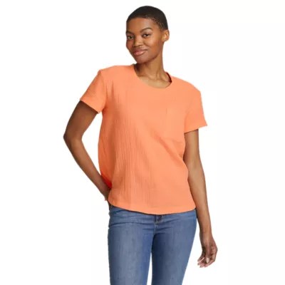 Women's Carry On Shortsleeve Pocket Tshirt Eddie Bauer