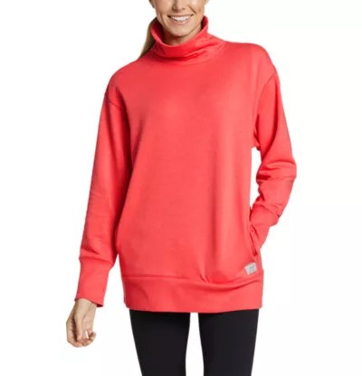 Women's Cozy Camp Funnelneck Tunic Eddie Bauer