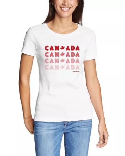Women's Graphic Tshirt Canada Eddie Bauer