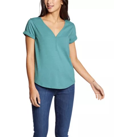 Women's Myriad Yneck Tshirt Eddie Bauer
