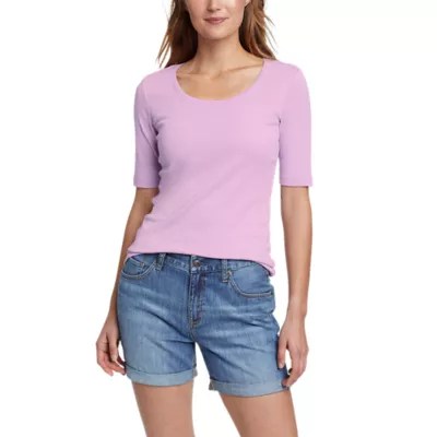 Women's Favorite Elbowsleeve Tshirt Eddie Bauer