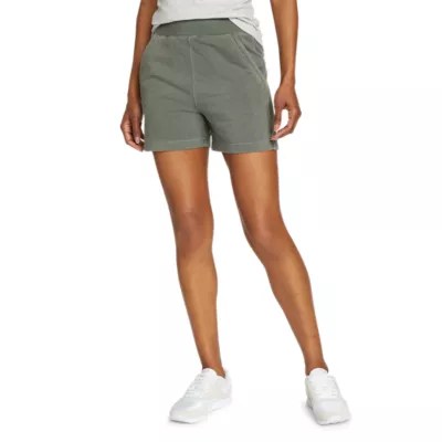 Women's Cozy Camp Shorts Garment Dyed Eddie Bauer