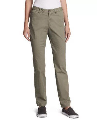 Women's Stretch Legend Wash Pants Curvy Fit Eddie Bauer